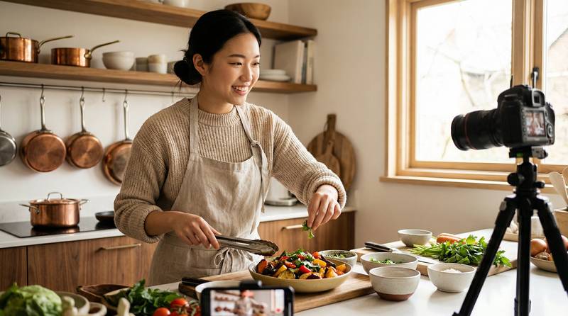 绿帽社美食视频制作